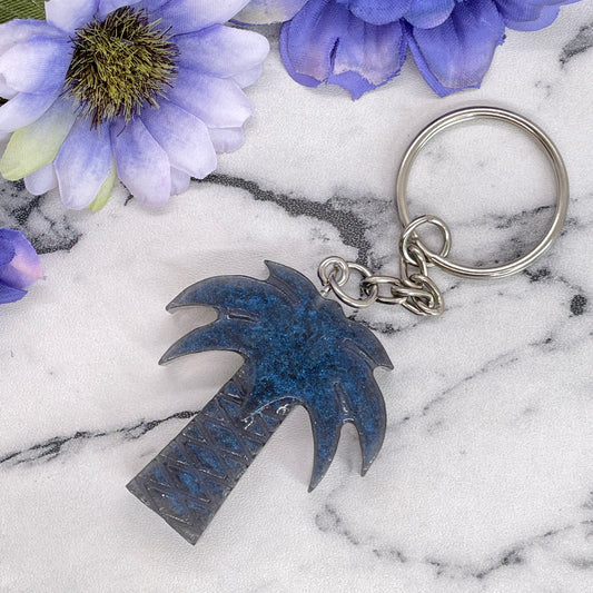 Palm Tree Keychain